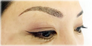 image of after semi-permanent makeup